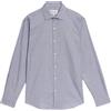 Marks & Spencer Camicia a Maniche Lunghe Testurizzata vestibilità Classica in Puro Cotone Facile da Stirare Uomo Blu l_l