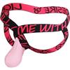 ohyeahlady Jockstrap Uomo Elastic Sospensorio Taglie Forti Perizoma Traspiranti Costume da Mare Tanga Mutande Divertenti Slip Elasticizzati Underwear Panty Biancheria Intima Thong Rosa,L