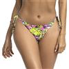 RELLECIGA Moda Mare Donna Slip Bikini a Perizoma con Laccetti Tanga Bottom Jungle M/L