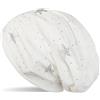 styleBREAKER Beanie Cappello con Stelle in Strass e Strass in Tutto, Slouch longbeanie, Donna 04024116, Colore:Bianco