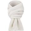 Van Der Rich ® - Sciarpa in Maglia Morbida a Coste - Donna - Uomo (E-Avorio)