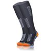 sesto senso Alte Calze a Compressione Calzettoni Sportive Donna Uomo per Sport 39-42 Arancia