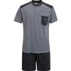 de fonseca Pigiama da Uomo Lungo Jersey 100% Cotone, Art. 1068 Avion XL