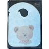 Lucgel Bavaglino Baby Bambino/Bambina grafica Orsetto Puppy in TNT Usa e Getta 230x330mm - 300 pezzi -