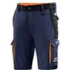 Sparco Atlanta Tech Bermuda da Lavoro da Uomo Stretch. Pantaloncini Estivi Multitasche, rinforzati, vestibilità Comoda.