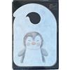 Lucgel Bavaglino Baby Bambino/Bambina grafica Pinguino Puppy in TNT Usa e Getta 230x330mm - 300 pezzi -