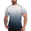 MEETWEE Rash Guards Uomo, Manica Corta Maglietta Sportiva Maglia Protettiva Anti UV Magliette Sportive T-Shirt Short Sleeve Piscina Running, Protezione Solare UPF 50+