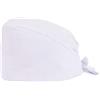 MISEMIYA - Cuffia chirurgica Cuffia sanitaria regolabile - fascia assorbente il sudore sulla fronte - rif.9001 - Bianco, Pack* 1 Pcs