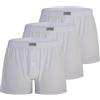 Liabel Boxer Uomo in Cotone Mercerizzato, Art. 940 3pz, Bianco L