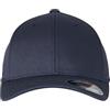 Flexfit 6277-Flexfit Wooly Combed, Cappellino da baseball Unisex - Adulto, Blu (Darknavy/Darknavy), XS-S