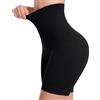 Bresdk Shapewear Donna Mutande Guaina Pantaloncino Senza Cuciture Comodo Quotidiano Modellante Intimo Nero M