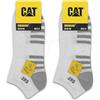CAT Caterpillar 6 paia WORK LIGHT SNEAKERS | CALZINI SNEAKER | Taglie 39-50 | Calze sottili rinforzate alla caviglia, 43-46