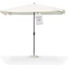 Tomaino - Ombrellone 3x2 Rettangolare da Giardino e Terrazzo, Palo Centrale in Alluminio Ø48 mm, 8 Stecche Antivento, Telo Anti UV 180 gr con Manovella - Ombrellone Rettangolare Balcone Salvaspazio