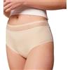 Triumph Feel of Modal Midi 2p, Slip Donna, Creamy Dream, XS (Pacco da 2)