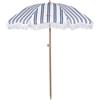 Flamingueo Ombrellone da Spiaggia, Giardino, Piscina, Altezza e Orientamento Regolabile, Protezione UPF 50+, Poliestere, Borsa per il Trasporto, 210 x 180 cm