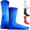 LUX Sports LUX - Calzini antiscivolo GripArray™ (brevettati) con tecnologia antiscivolo, nero, taglia unica