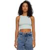 Urban Classics Top da Donna con Costine Incrociate Canottiera, Menta Gelata