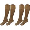 JYC CREATIVE 2 Paia di Collant da Donna 70 DEN, collant da donna, collant spessi, collant executive, collant da donna, collant da donna, Beige, M alto