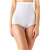 Bellivalini Slip Modellanti Corpo Donna Contenitivo Modellante BLV-146 (Bianco, L)