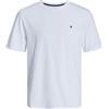JACK & JONES JJEPAULOS TEE SS CREW NECK NOOS, T-Shirt Uomo, Bianco (White), XL