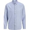 JACK & JONES Jjesummer Linen Blend Shirt L/S SN, Blazer Blu Marine, M