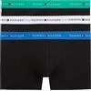 Tommy Hilfiger Uomo Boxer Confezione da 3 Trunks Elasticizzati, Nero (Jde Wnk/Blu Orb/Whte), S