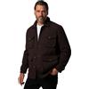 JP 1880 Giacca sahariana con Effetto Lana Marrone Scuro L 831628117-L