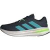 adidas Uomo Galaxy 7 Running Shoes, Halo Silver/Carbon/Core Black, 44 EU