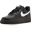 NIKE Air Force 1 '07, Scarpe Uomo, Black White, 46 EU