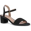 Geox D Aurely 50 B, Sandali Donna, Nero (Black), 38 EU