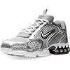 Nike CJ1288-001 Air Zoom Spiridon Cage 2 Uomo, LT Smoke Grey/Metallic Silver EU 45