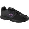 HEAD Revolt Court - Sneaker da Donna, Nero/Viola, Taglia 38, Nero Viola, 37 EU