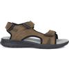 Geox Men's U Spherica Ec5 a Sports Sandal, Caff, 46 EU