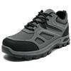JOMIX Scarpe Trekking Uomo Outdoor Sneakers Sportive Casual Scarpe da Montagna Leggere Antiscivolo per Campeggio Esterno MOS255039 (Grigio, 41)