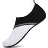 SAGUARO Scarpe da Scoglio Donna Uomo da Immersione Scarpette da Surf Water Shoes Barefoot per Bagno Spiaggia Mare Snorkel Yoga 42/43