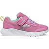 Geox J SPRINTYE Girl B Sneaker, Pink/WATERSEA, 34 EU