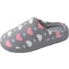 JOMIX Pantofole Donna Invernali Comode, Ciabatte Ragazza Pelose Calde da Casa, Memory Foam Morbide MD6034 (Blu, 36)