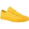 Elara Sneaker Unisex Tessile Scarpe da Ginnastica Low Top Chunkyrayan Z Tutto Giallo B338-B340 Yellow_38