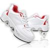 LDRFSE Scarpe con rotelle, pattini a rotelle, skateboard, scarpe per bambini con rotelle, scarpe da pattinaggio, scarpe da ginnastica con ruote per ragazze e donne, Polvere nera., 42 EU