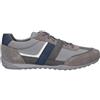 Geox U Wells aSneaker Uomo, Pietra Dk, 43 EU