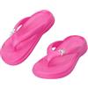 JOMIX Infradito Donna Moda Estive Ciabatta in Gomma Plantare Flip Flop Doccia Leggere Eleganti Sandali da Spiaggia Piscina Supporto Per Arco Antiscivolo WEI260267-0 (Nero,37)