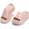 JOMIX Ciabatte da Donna Estive Mare Pantofole Cuscino Traspiranti Antiscivolo Sandali da Doccia Flip Flop Piscina da Interni ed Esterni WEF260222-0 (Beige,36)