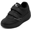 JOMIX Scarpe Basculanti Uomo con Strappo Sneakers Ortopediche Antiscivolo Ammortizzate per Il Camminata Quotidiana Scarpe da Ginnastica Firness Calzata Facile e Regolabile per Anziani (Nero,40)