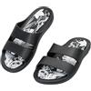 JOMIX Ciabatte Donna Estive Sandali Bassi con Doppia Fascia e Plantare Floreale Pantofole da Mare e Casa, Leggere e Antiscivolo in PVC, WES260454, Rosa, 41 EU