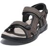JOMIX Sandali Uomo Estivi Comodi Sportivi Sandali Bassi Eleganti Trekking Ciabatte Uomo da Casa Mare Spiaggia SU8179 (Nero, 42)