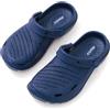 JOMIX Zoccoli da Donna in EVA Pantofole Traspiranti Ultraleggere Suole Antiscivolo Piedi Comodi e Non Abrasivi con Cinghie Regolabili WEG250145 (Blu,38_39)