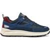 Geox U Spherica 4x4 B ABX, Scarpe da Ginnastica Uomo, Dk Brown Navy, 43 EU