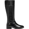 Geox D Felicity, Stivali Alti al Ginocchio Donna, Nero, 36 EU