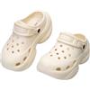 JOMIX Ciabatte da Donna Estive Mare Pantofole Cuscino Sandali da Doccia Traspiranti Antiscivolo Scarpe da Interni ed Esterni WEG260114-0 (Beige,35-36)