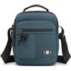 BAGZY Borsa da uomo a tracolla da uomo, borsa a mano Oxford, borsa a mano, borsetta a tracolla, da uomo, borsa da viaggio, scuola, lavoro, borsa sportiva, Nero579